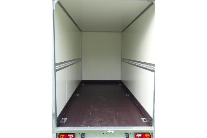 Box trailers of sandwich panels TK-1